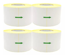 4 Rollos Etiquetas Adhesivas 10cm X 15cm Adhes 1000 X Rollo