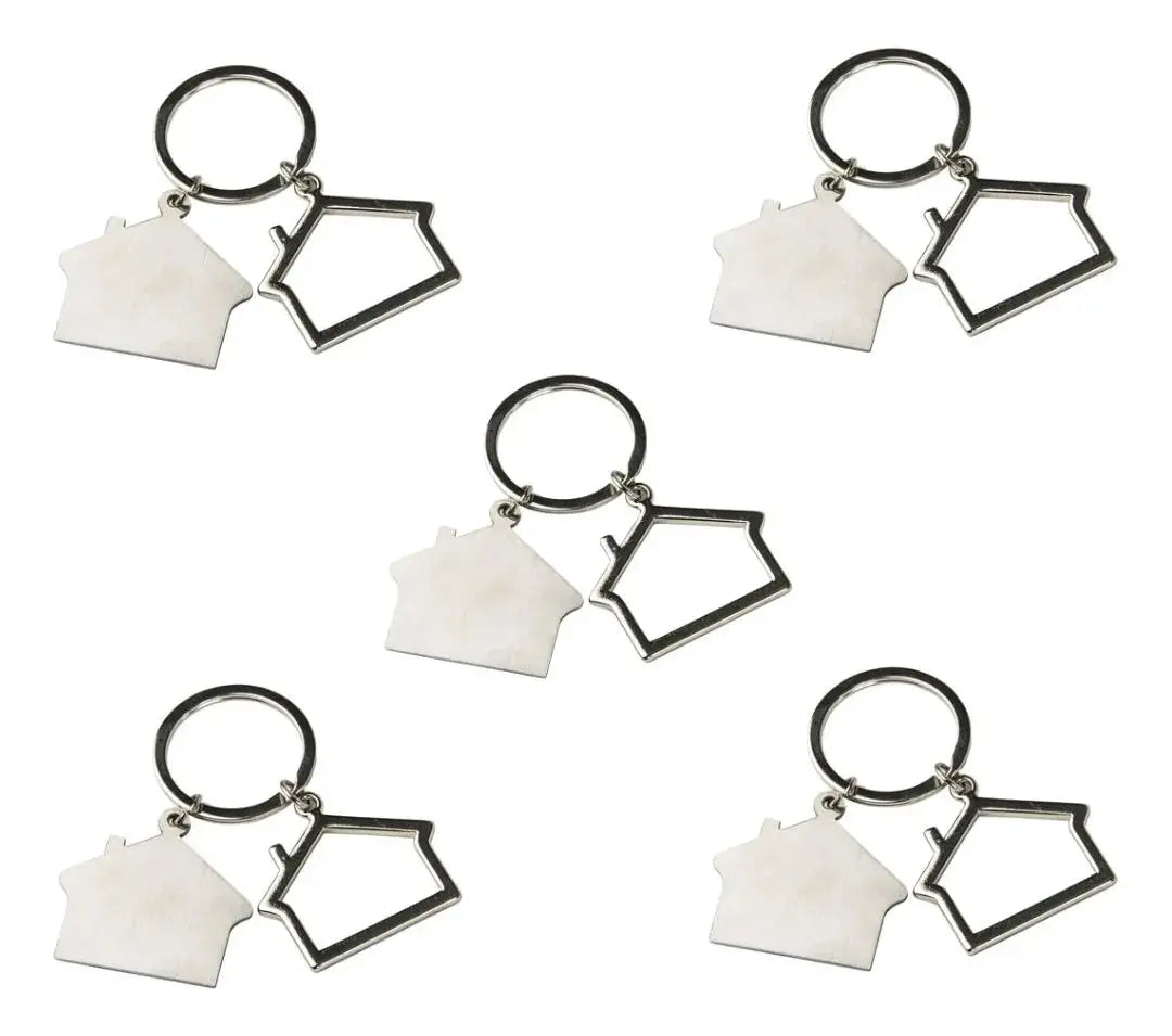 5pz Llavero Metalico For Promotional Figura Elegir Plata - For Promotional