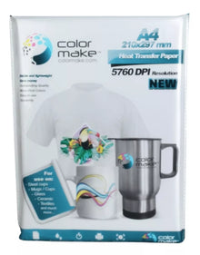 Papel Sublimar Transfer Carta 200 H 100g Light Color Make