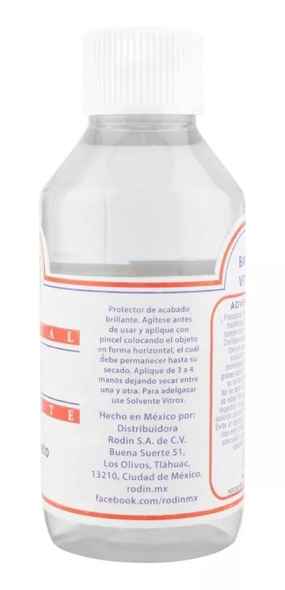 1l Barniz Vitrox Atl Protector Brillo Acrílico Vitral - Marchante MX