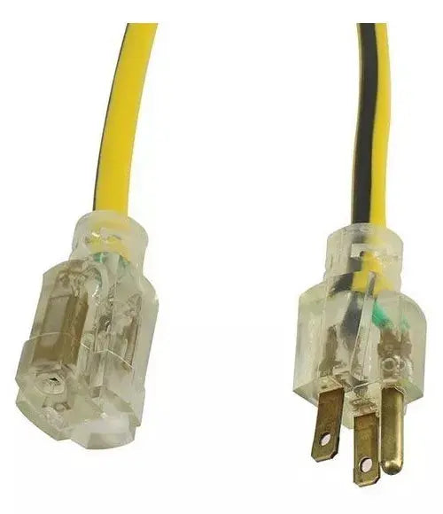 Extension Electrica 30m Sanelec Uso Rudo 13a Enchufe De Luz Color Amarillo - Marchante MX