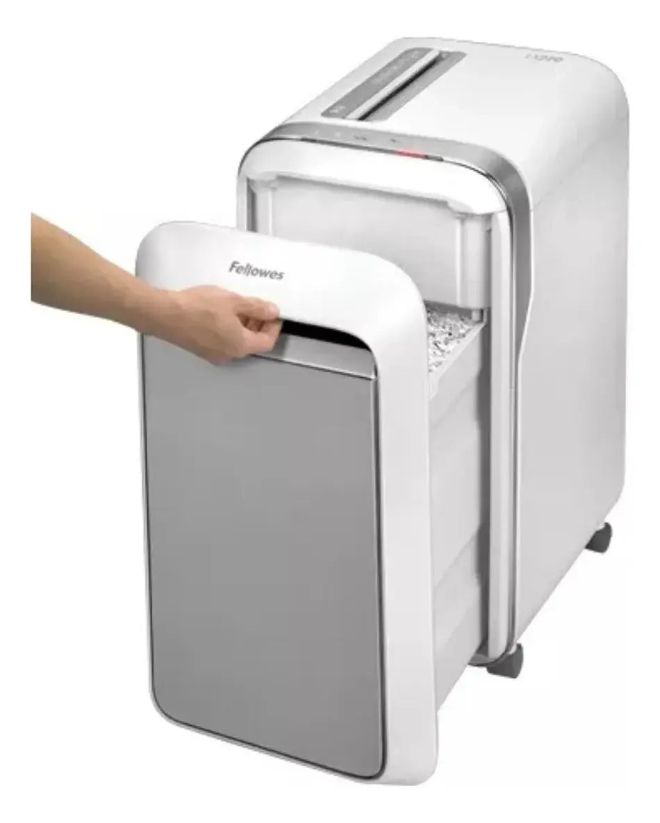 Trituradora Fellowes Lx220 Micro Corte Cesto 30.28 Litros - Fellowes - vista lateral
