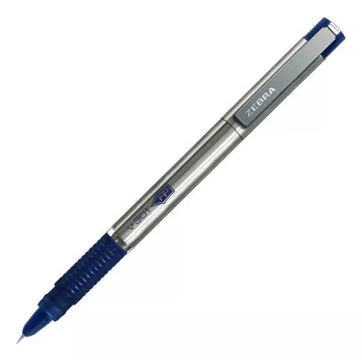 Pluma Fuente Zebra Blister Tinta Recargable Acero Inoxidable