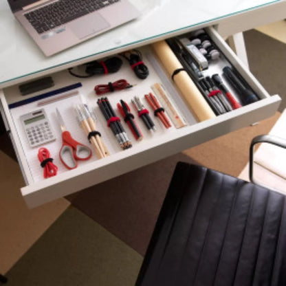 50pz Correa Organizadora Velcro Amarre Cables Sujeción