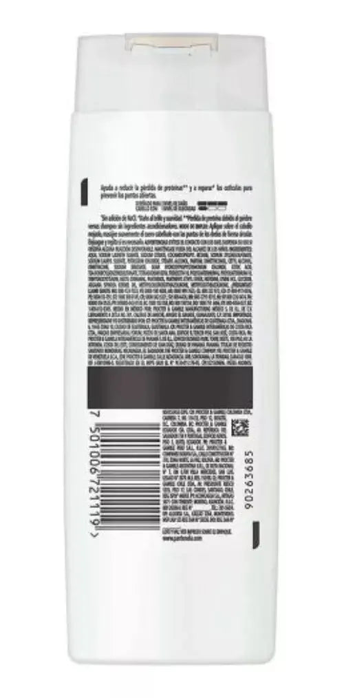 Shampoo Pantene Pro-v Restauración 200 Ml Sin Sal - P&amp;G - vista lateral