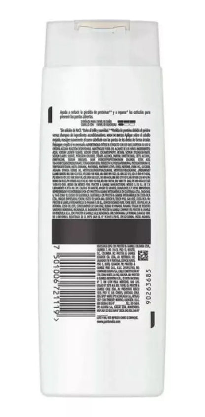 Shampoo Pantene Pro-v Restauración 200 Ml Sin Sal - P&amp;G - vista lateral