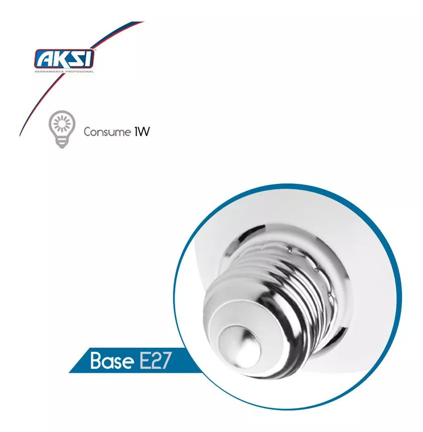 Foco Led 3d Mazorca 3.5 W Base E27 127 V- Aksi 122231