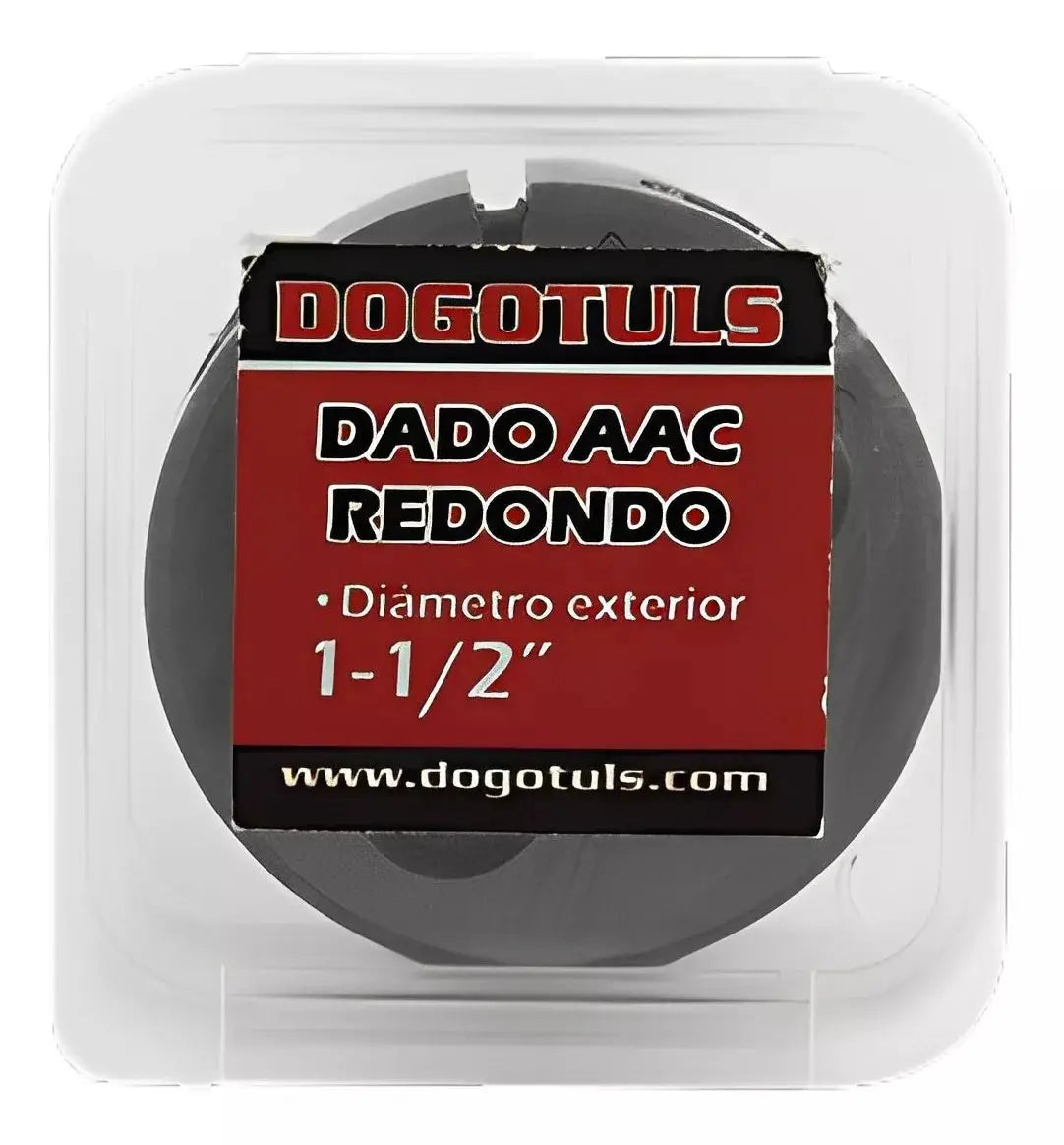 Dado Redondo Fino Dogotuls 1/2puLG - 20unc Acero - Dogotuls - vista lateral