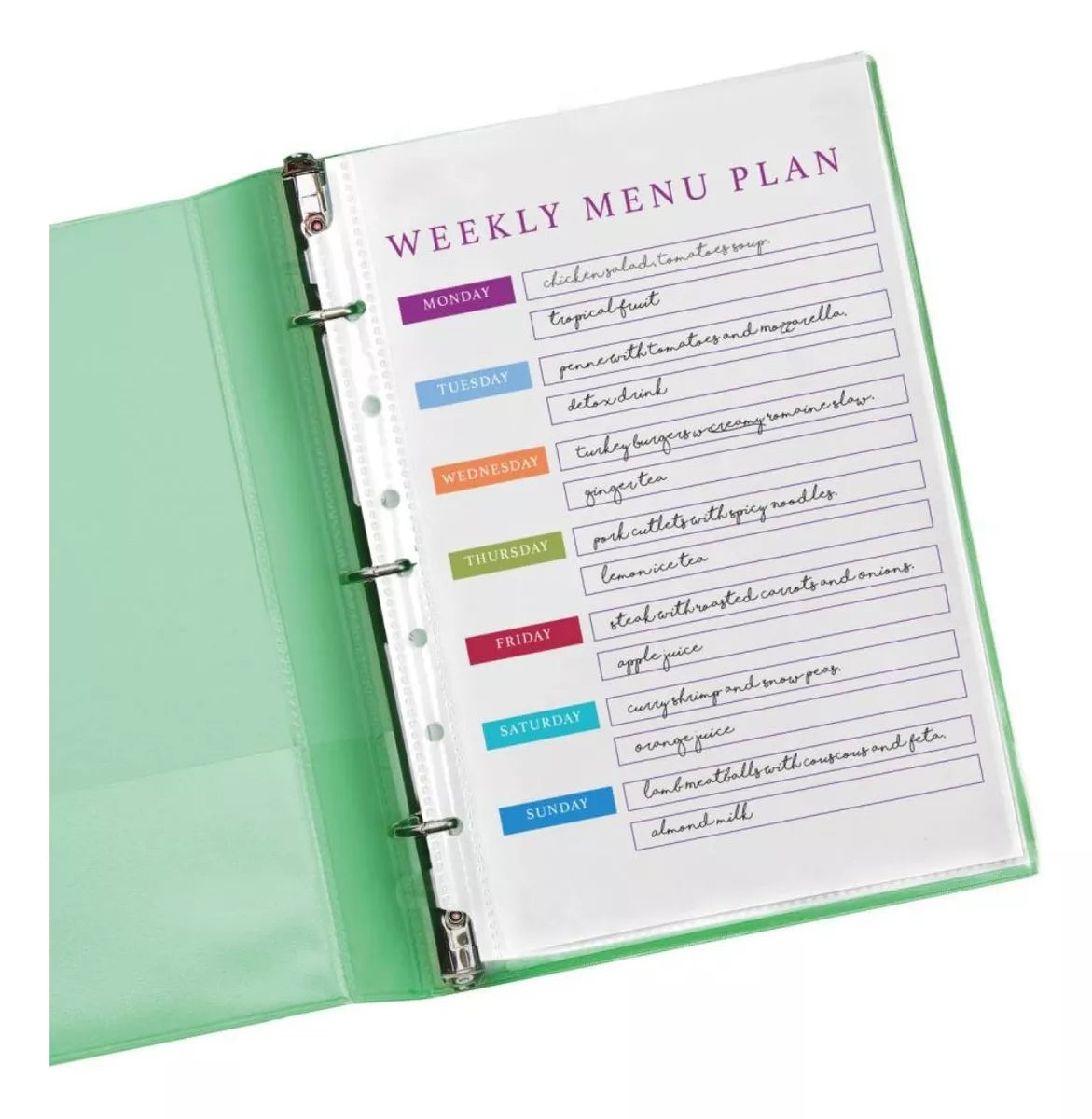 25 Protector Hojas Avery Semi Transparente Cristalino Grueso