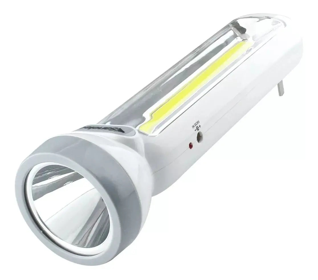 Linterna Led Recargable Sanelec Portatil Alta Resistencia - Sanelec