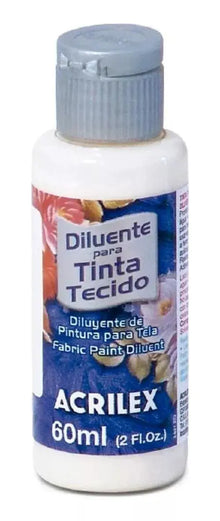 Diluyente Pintura Tela Acrilex 60ml - Roel