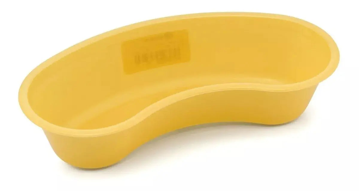 Riñon Medegen Plastico Adulto 500ml Limpieza Dental Oro - Medegen - vista lateral