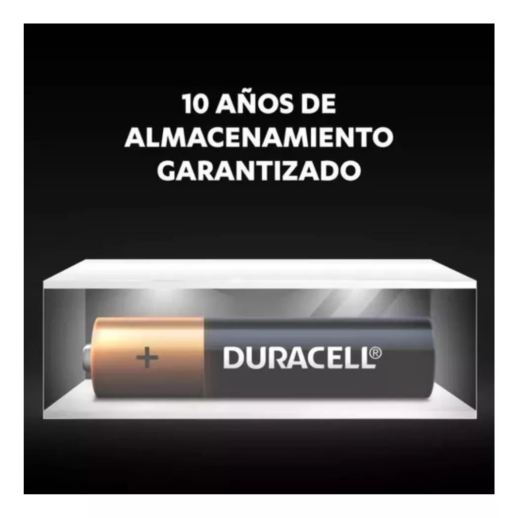 Pack Pilas Aaa Duracell Alcalinas Larga Duración 1.5v