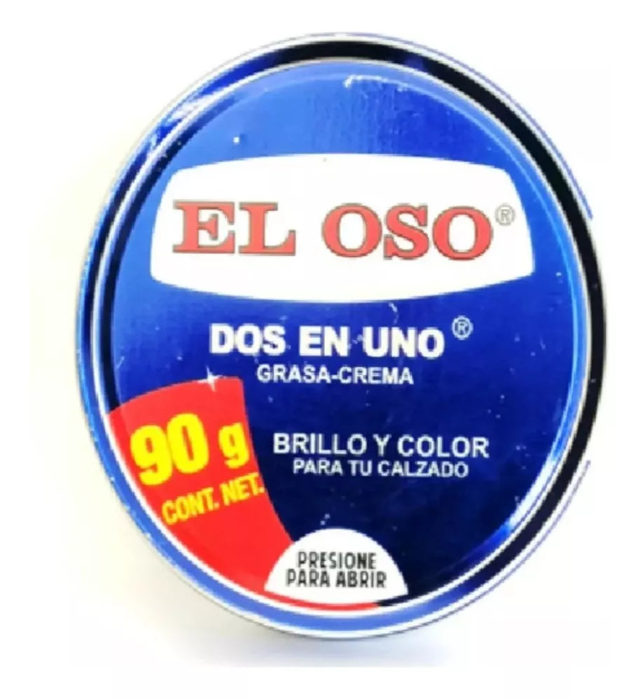 Grasa Calzado El Oso Dos En Uno Colores Elegir 90 G - MarchanteMX