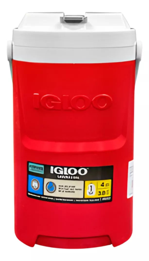 Termo Rojo Igloo Tapa Roscable Igloo Cap. 3.8 L Chain Links