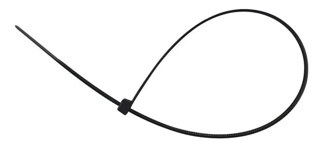5 Bolsas Cincho Plastico Santul 4.8mm X 300mm Negro 250 Pzs - Sanelec - empaque