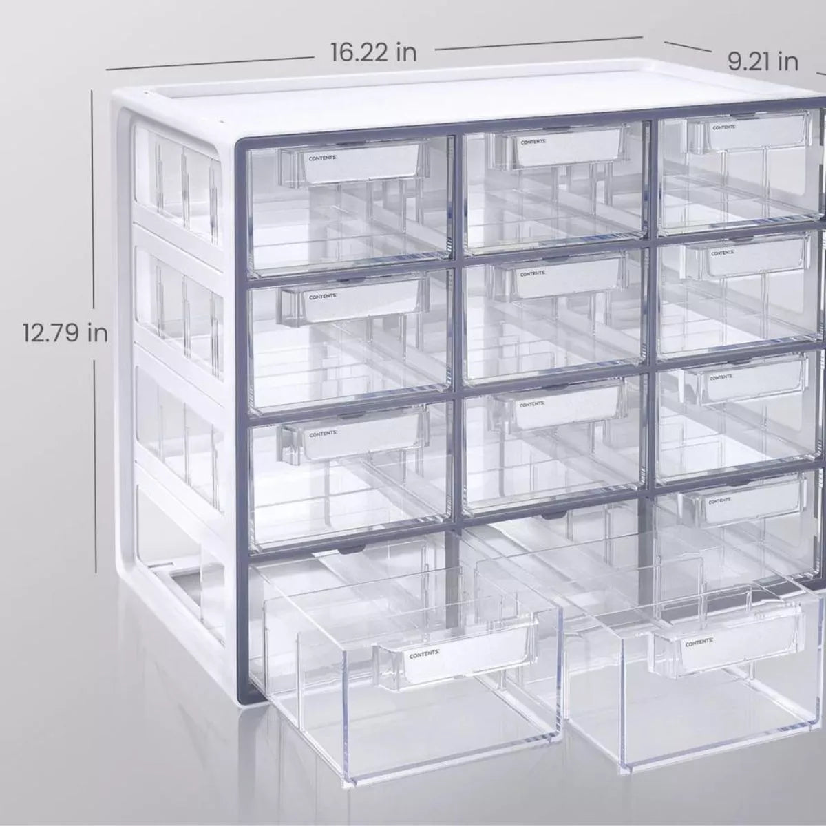 Gabinete Organizador Oficina Escritorio 12 Cajones Arteza