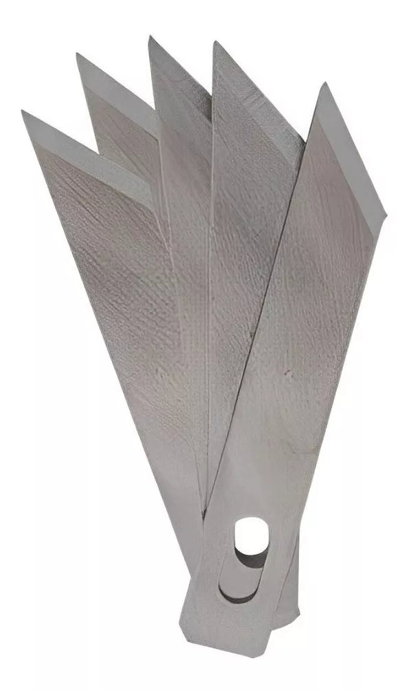 Kit Exacto Metalico Bisturi Cutter Con 5 Repuestos Dogotuls
