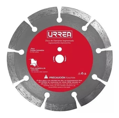 Disco Diamante Cortadora Concreto Urrea 18 PuLG Corte