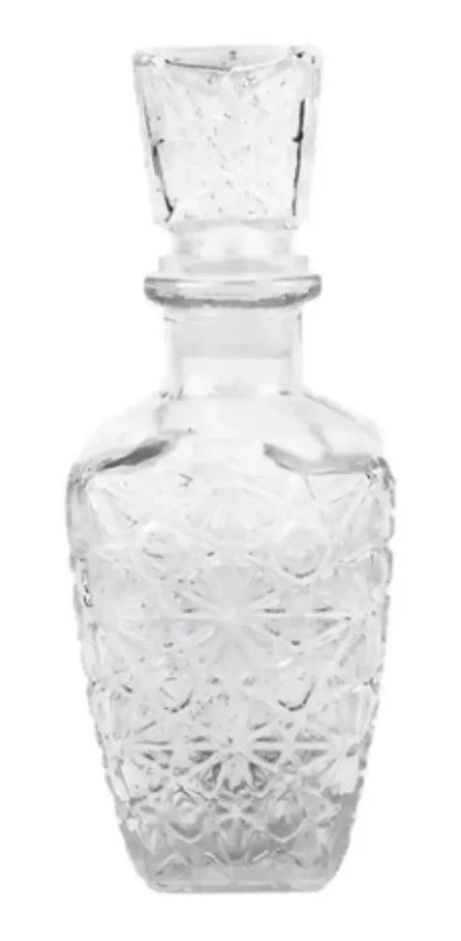 Set 2 Licoreras Vidrio Cristal Diamante Vidrio Resistente 1L