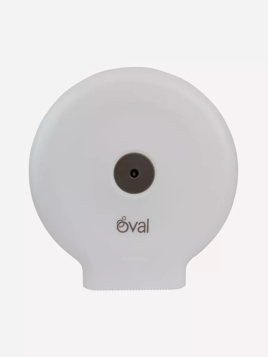 Despachador Junior De Papel Higiénico Oval Blanco