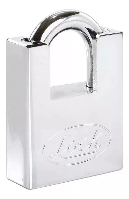 Candado Antipalanca Lock Doble Cerrojo 40 Mm Llave Disco - Lock - vista lateral