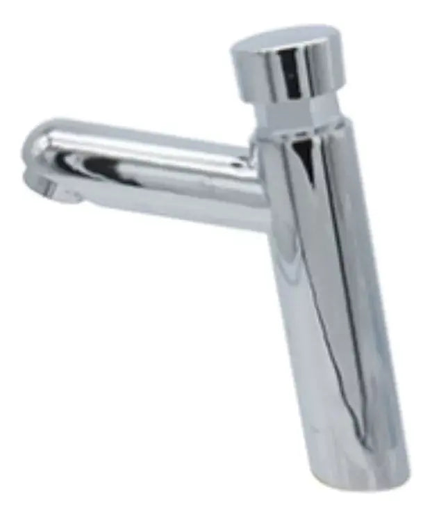 Llave Monomando Temporizador Cnx 16cm Color Plateado - CNX - empaque