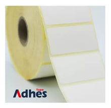 4 Rollos Etiquetas Papel Termico Adhes 2580 X Rollo Adhesivas