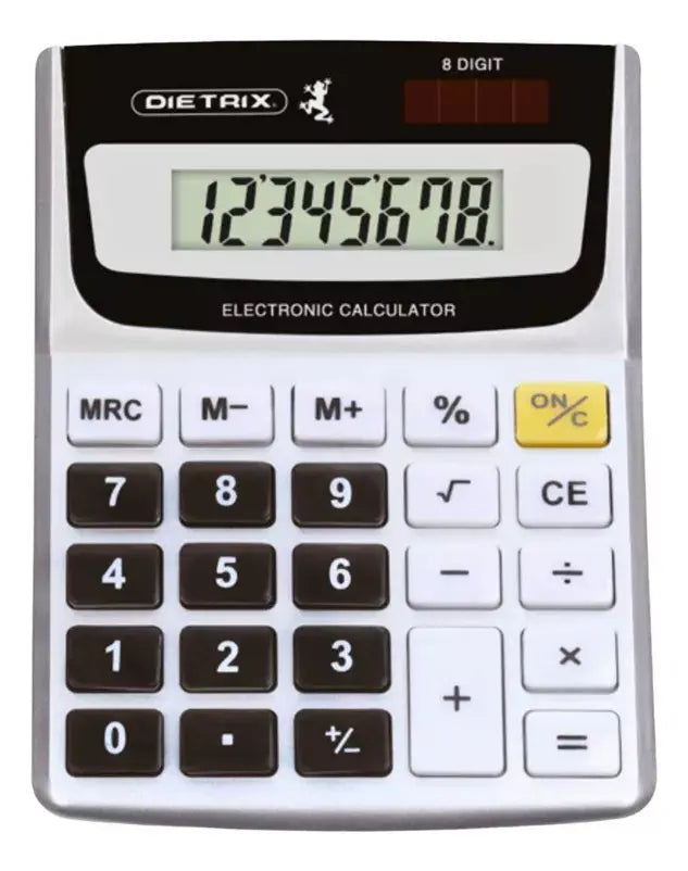 Calculadora Escritorio Dietrix 8 Digitos Electronica - Dietrix - detalle