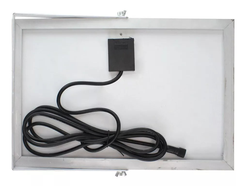 Reflector Solar Led Sanelec 60w Control Remoto Exteriores - Marchante MX