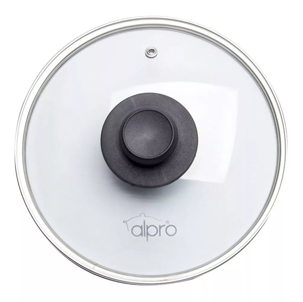 Tapa Cristal Templado Alpro Valvula Salida Vapor Cocina 30cm