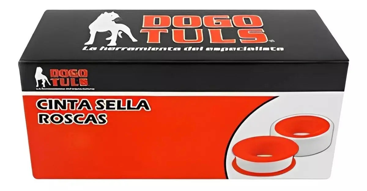 Cinta Industrial Resina Sella Roscas 1/2 Fugas 13m Dogotuls - Dogotuls