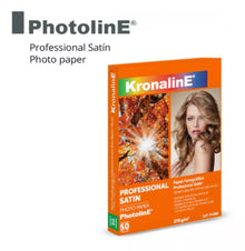 50 Hojas Papel Fotografico Satinado Carta Kronaline Ph380
