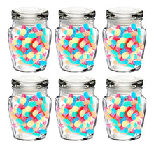 Set 6 Brocalito Vidrio Envase Redondo Regalo Dulcero 200ml