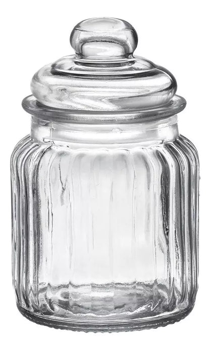 Set 6 Dulcero Brocalito Vidrio Astriado Regalo Bodas 300ml