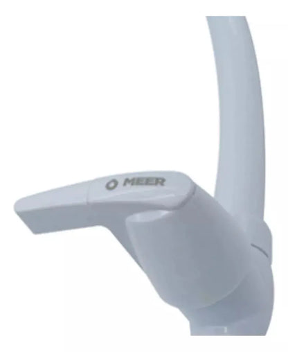 Mezcladora Monomando Meer Llave Fregadero Color Blanco - CNX - vista trasera