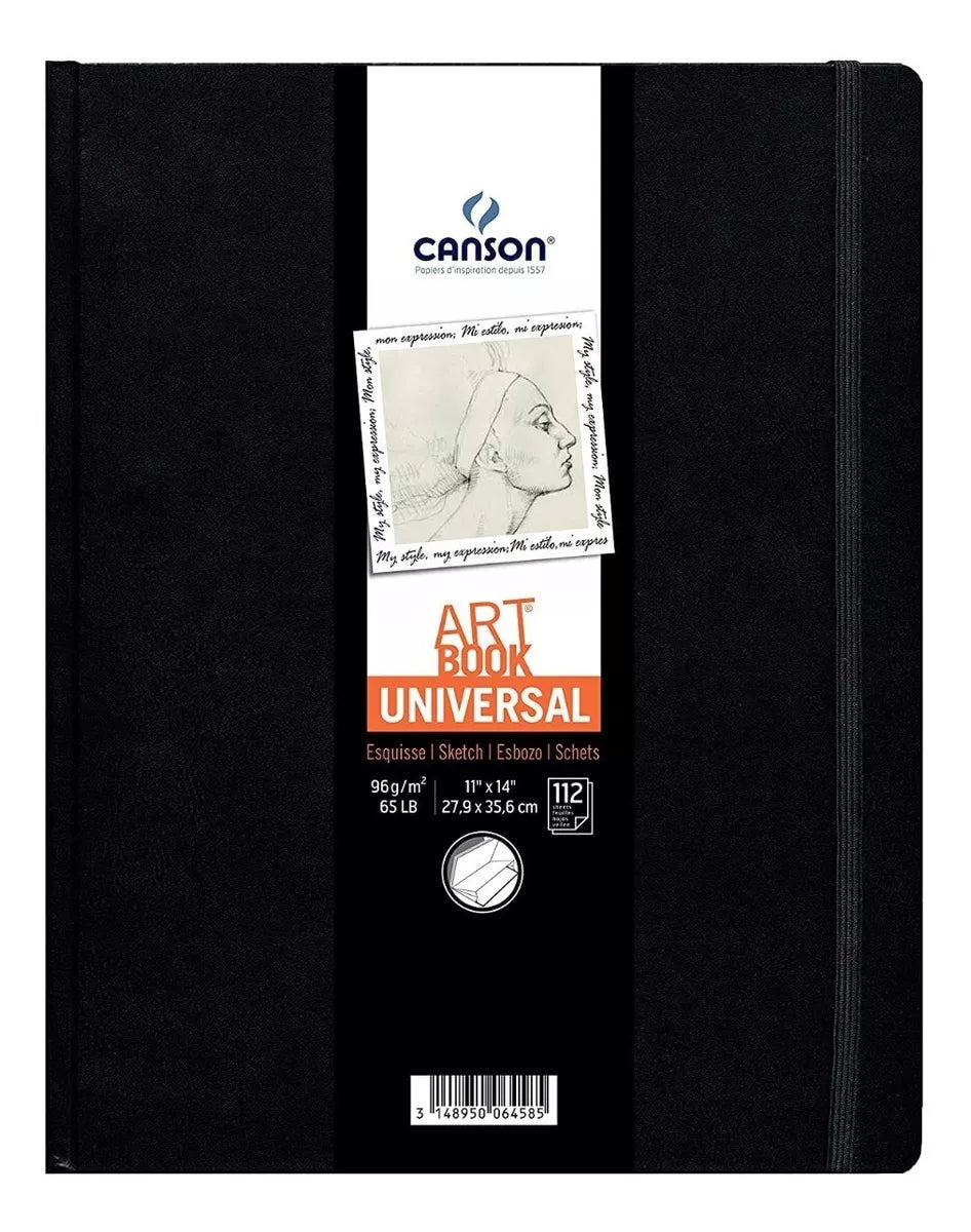 Cuaderno Dibujo Canson Art Book Universal Boceto 27.9x35.6cm - Marchante MX