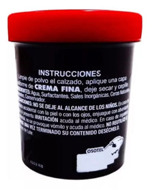 Crema Calzado El Oso Fina Color Negro 170g Limpieza Zapatos