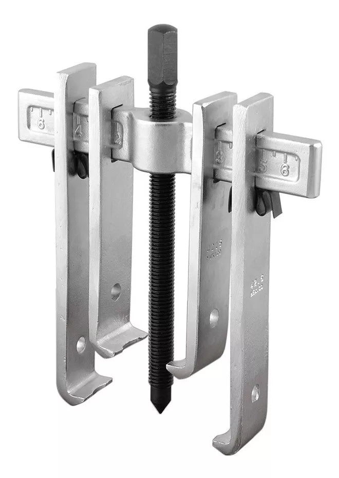 Juego De Extractor De Engranes Quijada Recta 6 Ton 8 Piezas