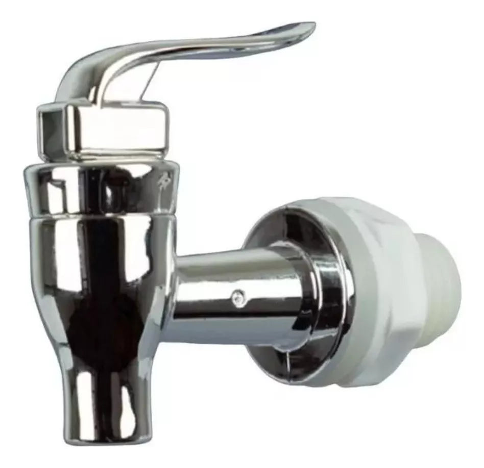 Llave Dispensador Agua Vitrolero Grifo Plástico Cromado