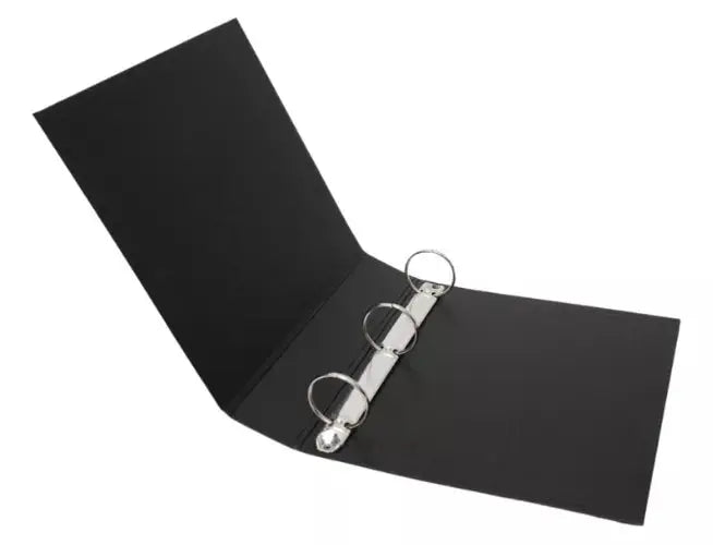 1 Carpeta Vinil Baco Personalizada Carta Economica 1 Pulgada Negro - Baco - vista lateral
