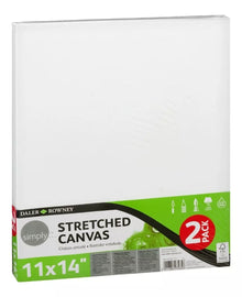 Set 2 Bastidores Lienzo Pintar Daler Rowney Simply 27.9x35.5