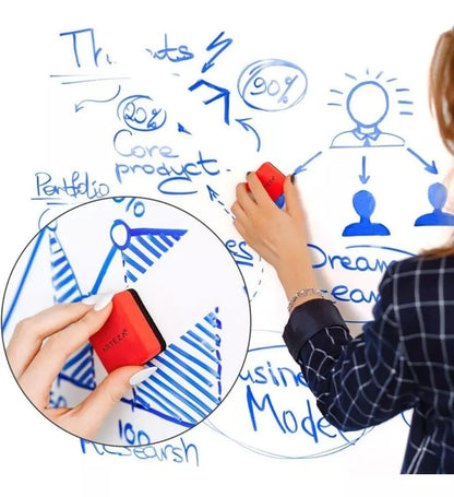 Econopack 36 Marcadores Plumón Pizarrón Blanco Azules Arteza