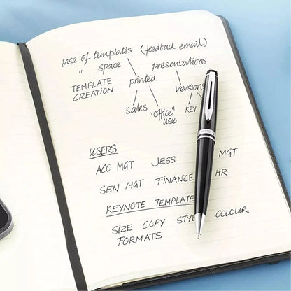Repuesto Pluma Punto Medio Ballpoint Tinta Negra Waterman - Waterman - contenido