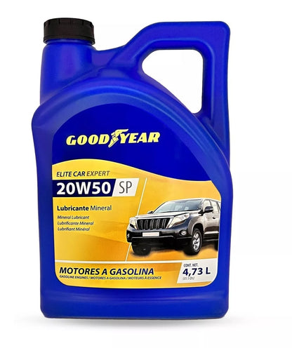 Aceite Mineral Lubricante Motor Goodyear 4.73 L Elegir Tipo - MarchanteMX