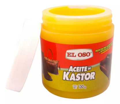 Aceite Kastor El Oso Restaura Protege Calzado Piel Sport