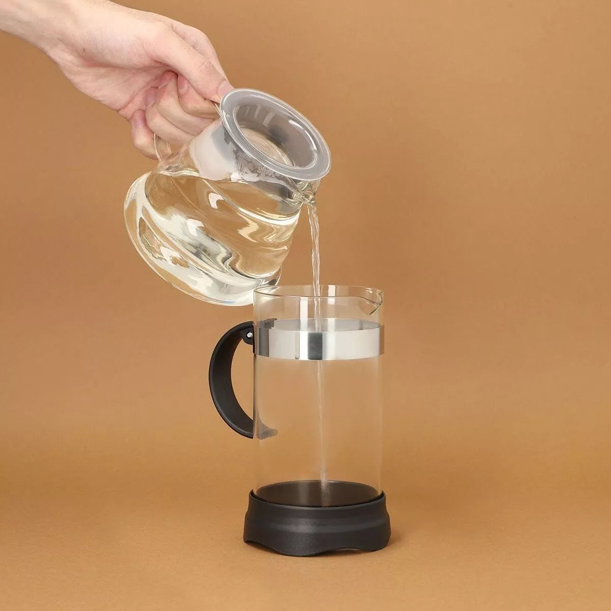 Cafetera Prensa Francesa 700ml Plastico Cristal Acero