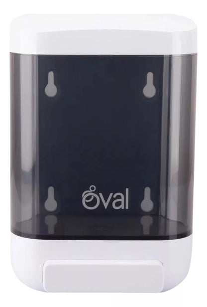 Jabonera Rellenable Oval Despachador 1.5 Lt Dispensador Gel Color Blanco