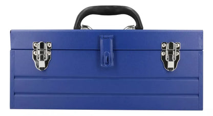 Caja Portaherramientas Metalica Foy Azul 16'' X 7'' X 6''