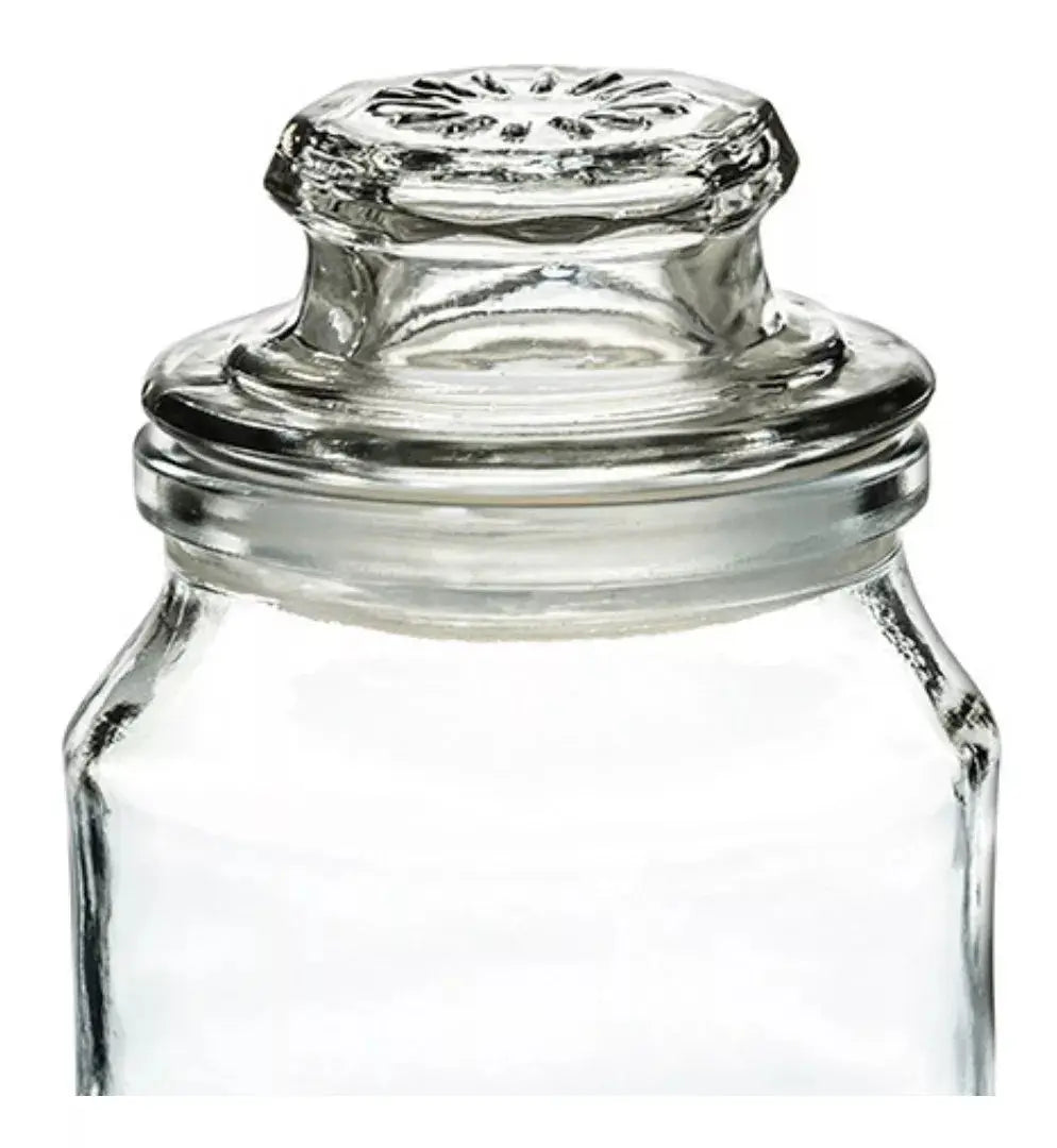 6 Pack Brocalito Vidrio 150ml Recuerdo Dulcero Bodas Bautizo - Vittori - vista trasera
